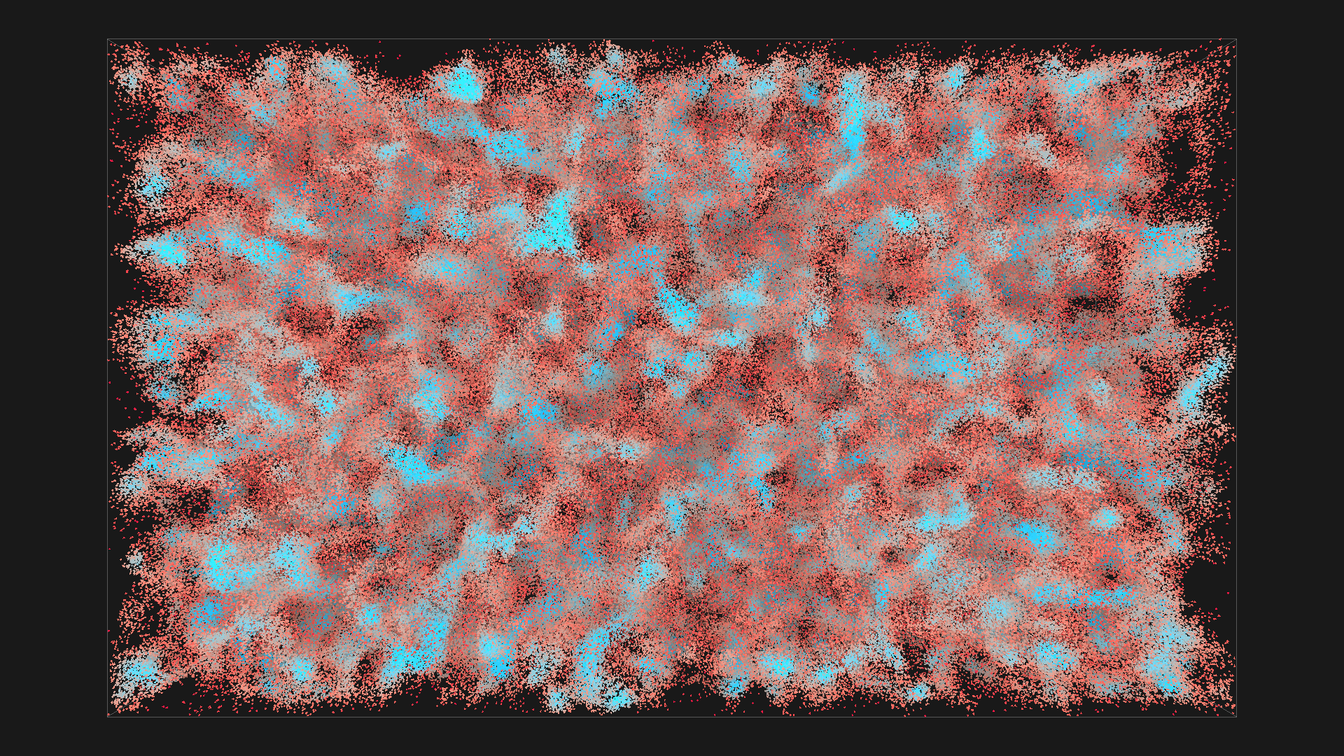 million boids in red