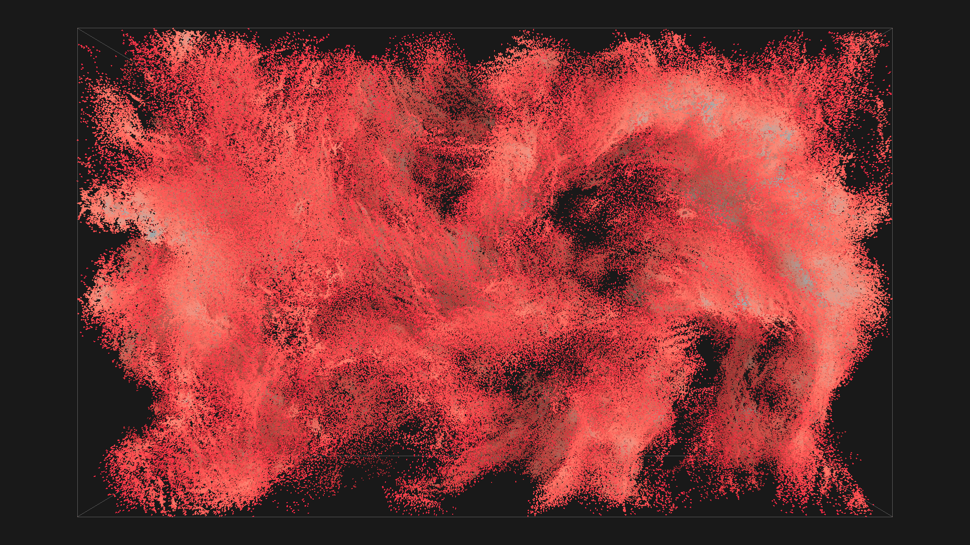 million boids in red