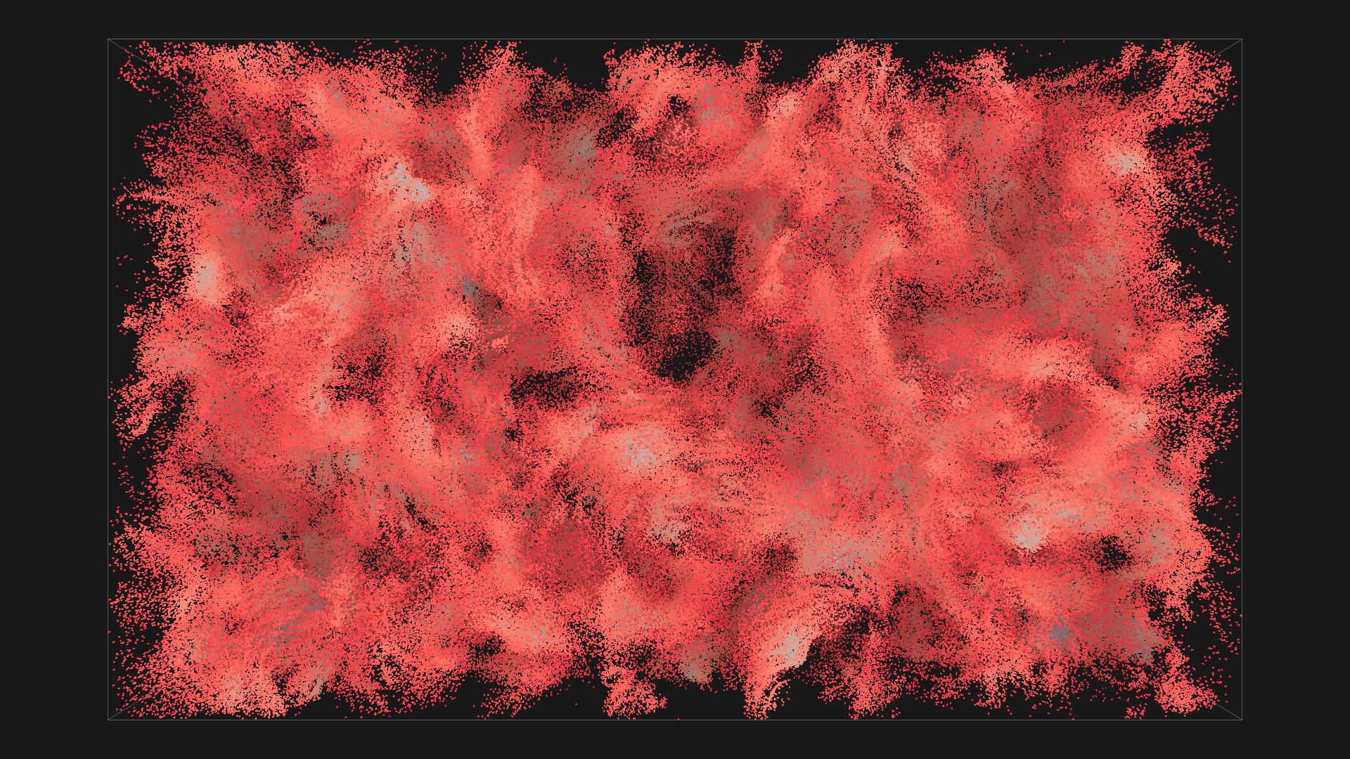 million boids in red